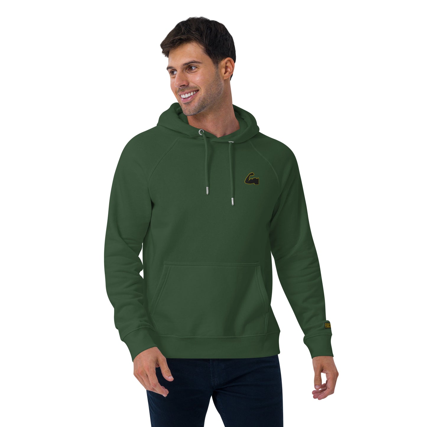 Unisex raglan hoodie