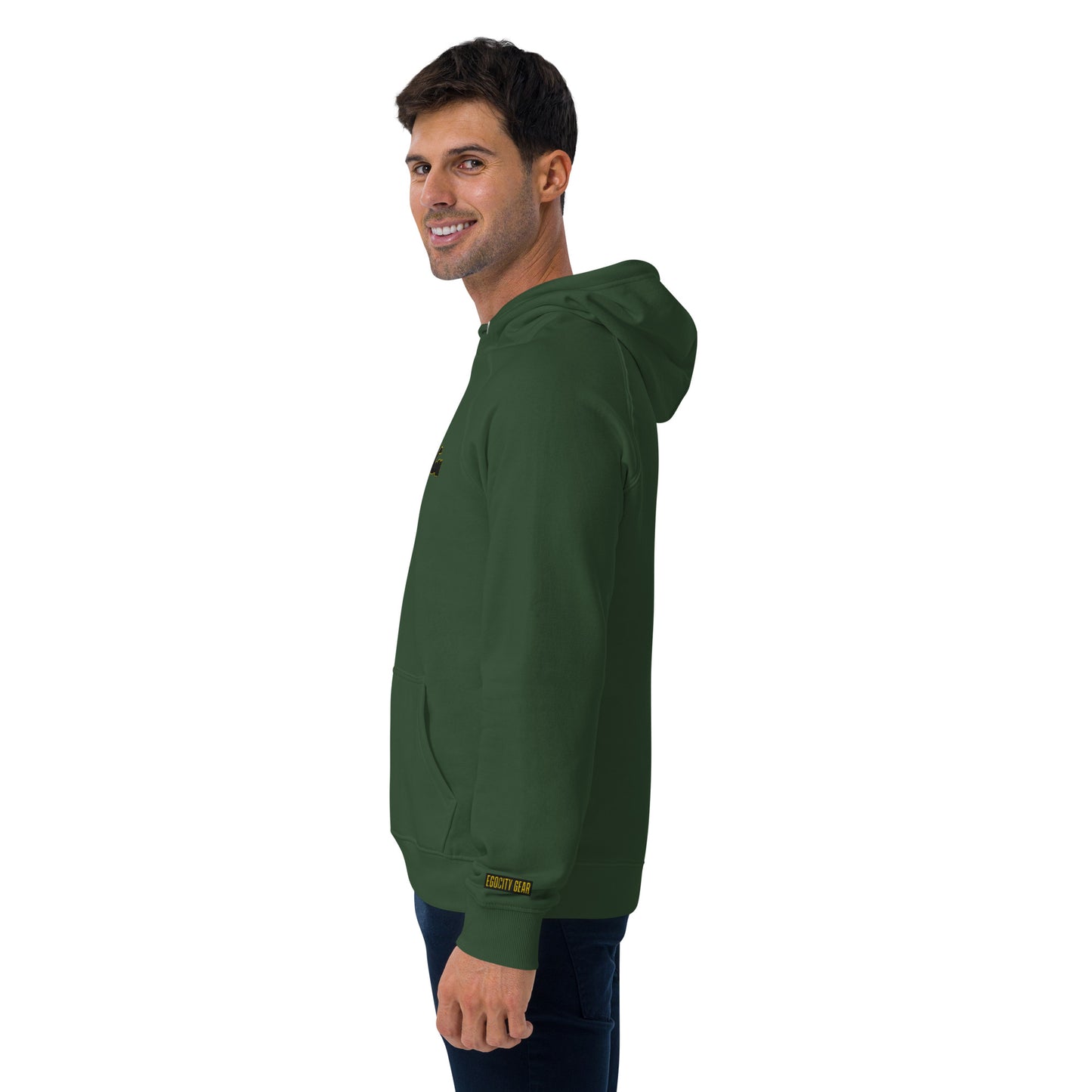 Unisex raglan hoodie