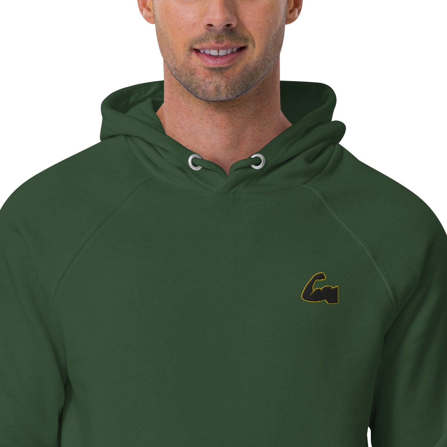 Unisex raglan hoodie