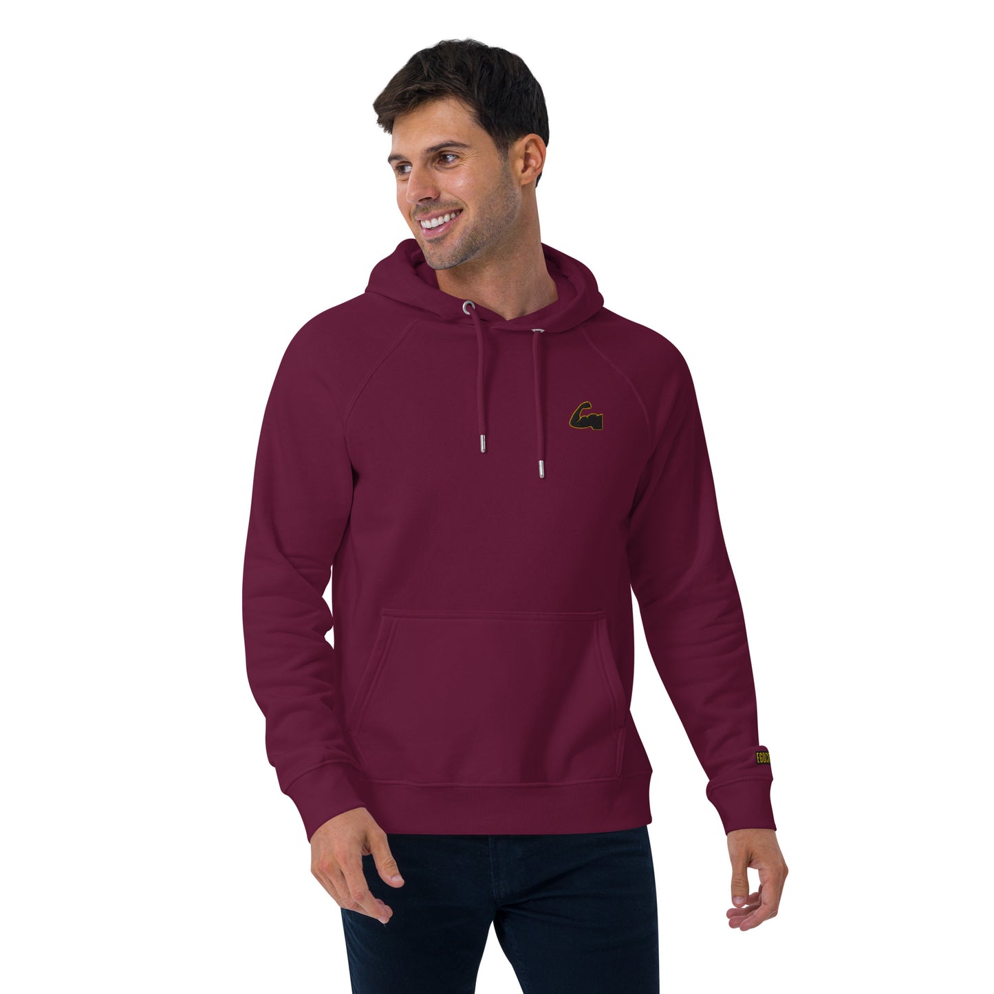 Unisex raglan hoodie