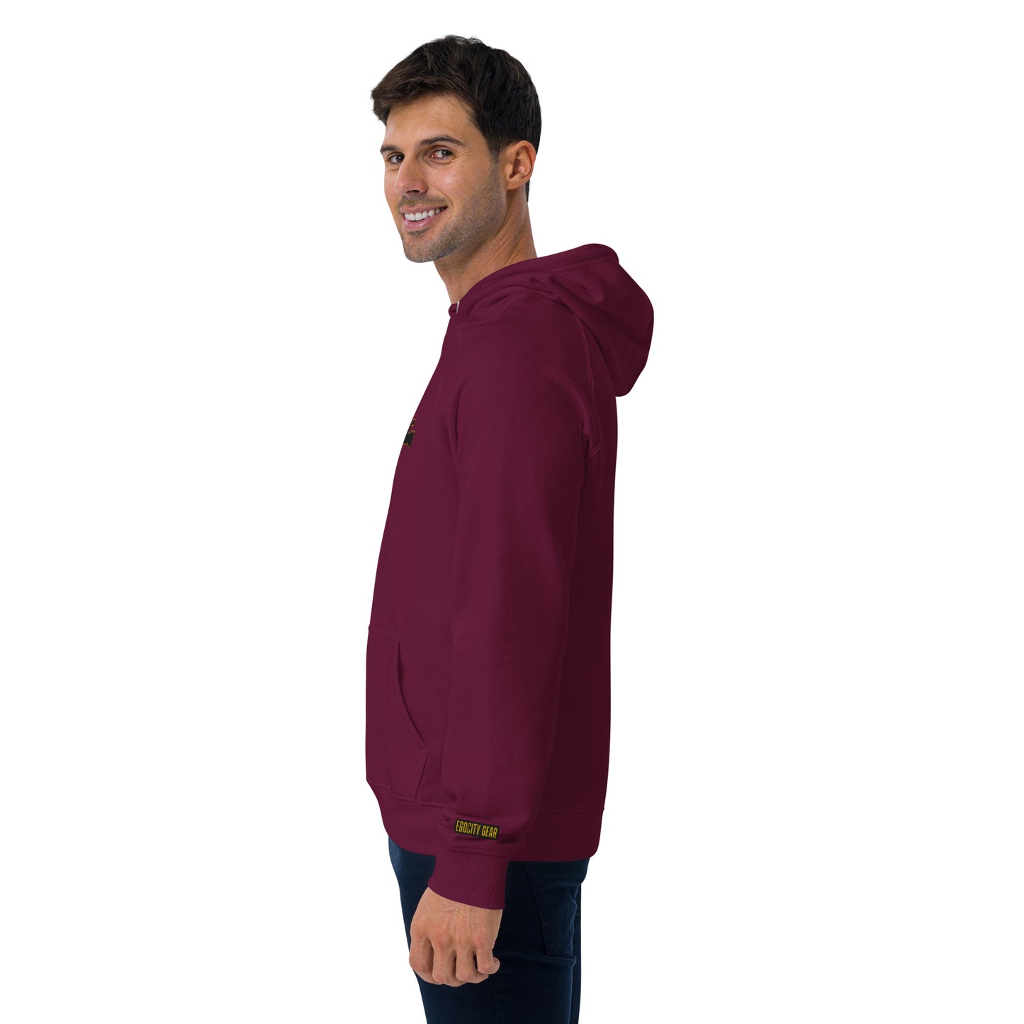 Unisex raglan hoodie