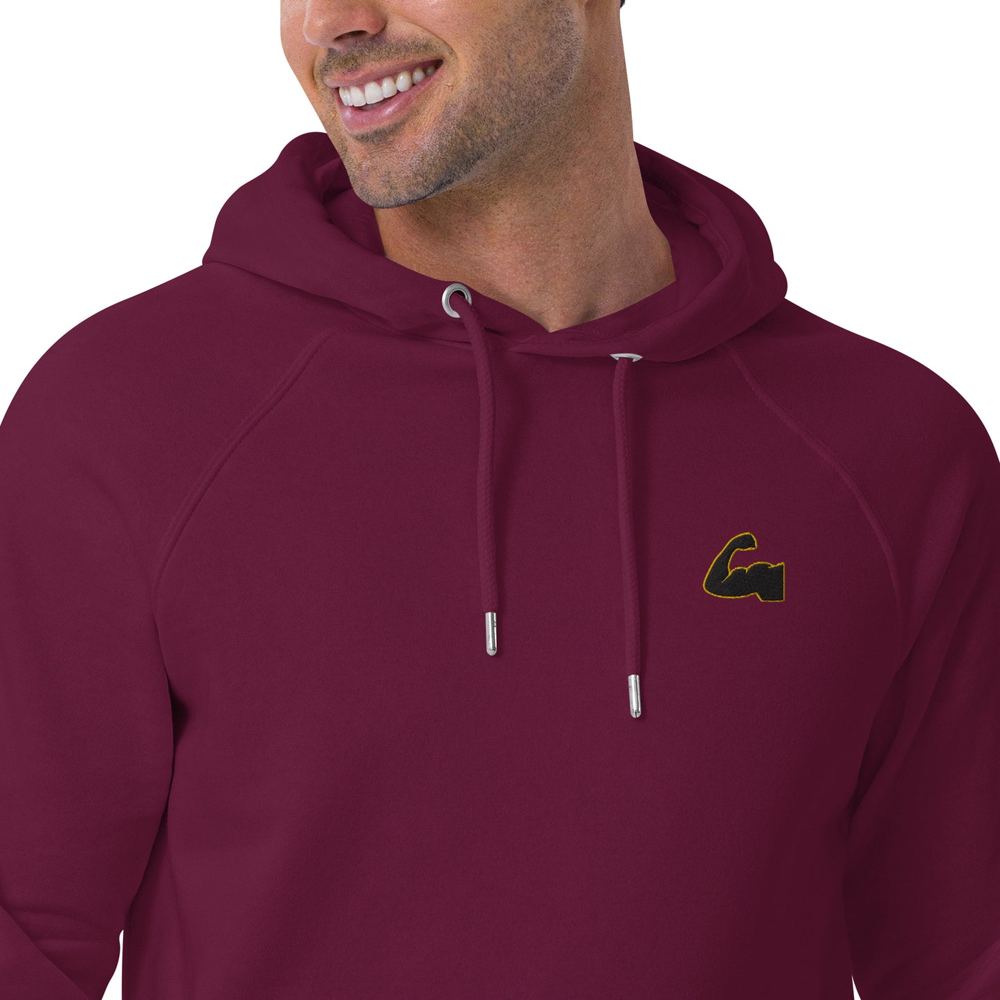 Unisex raglan hoodie