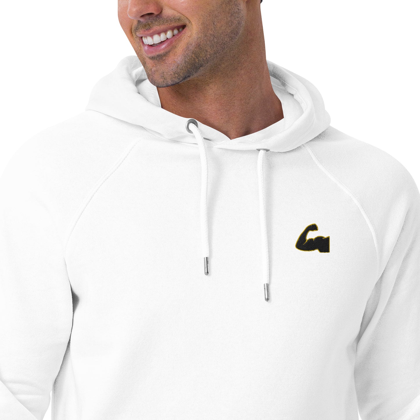 Unisex raglan hoodie