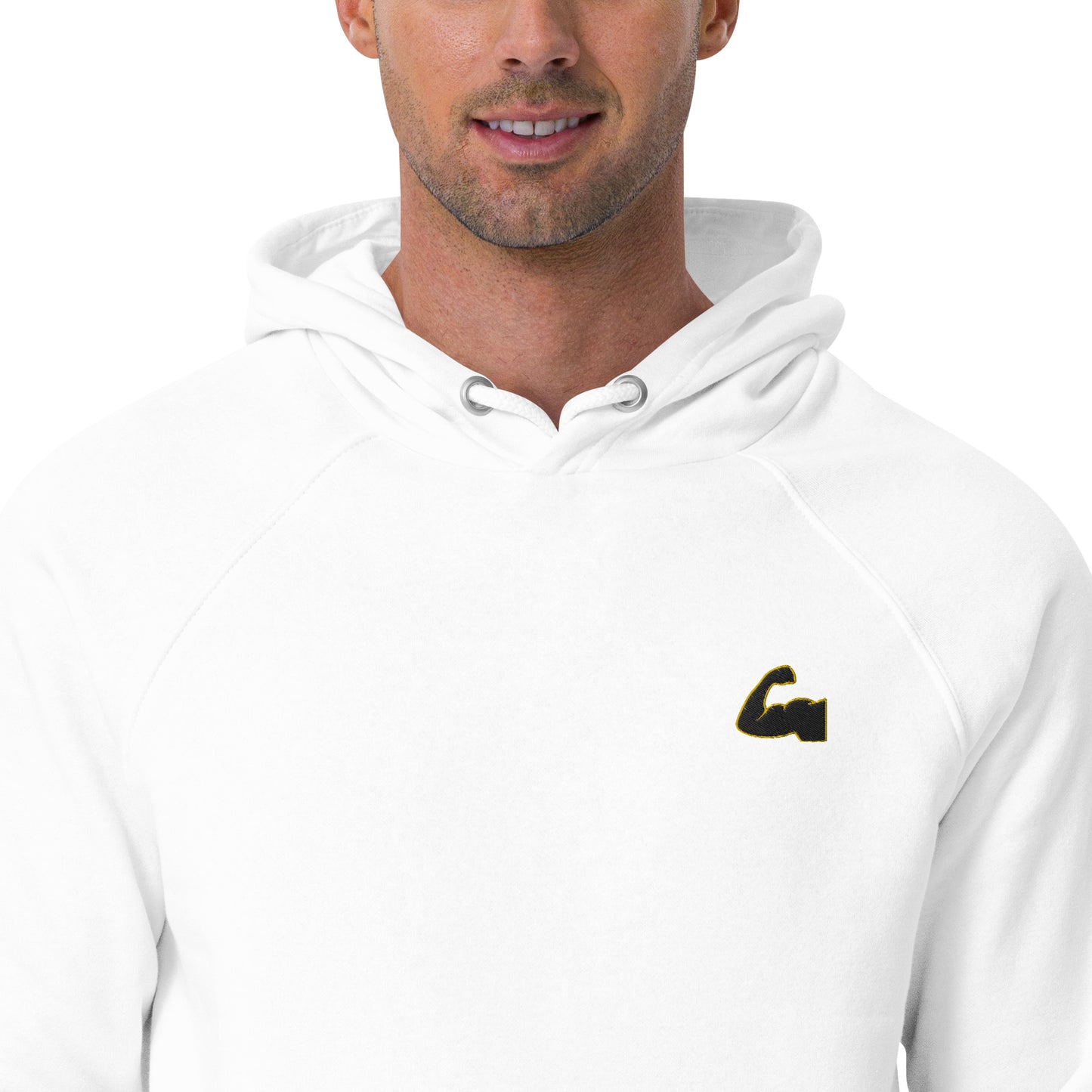 Unisex raglan hoodie
