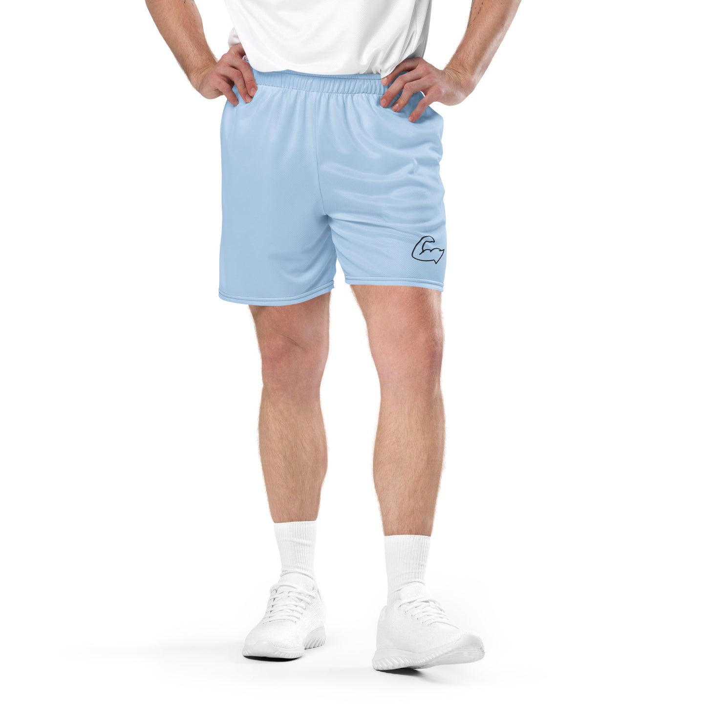 Carolina Blue Mesh Shorts