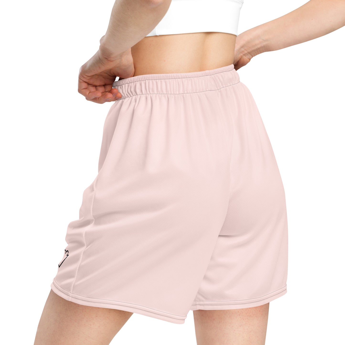 Salmon Unisex mesh Shorts