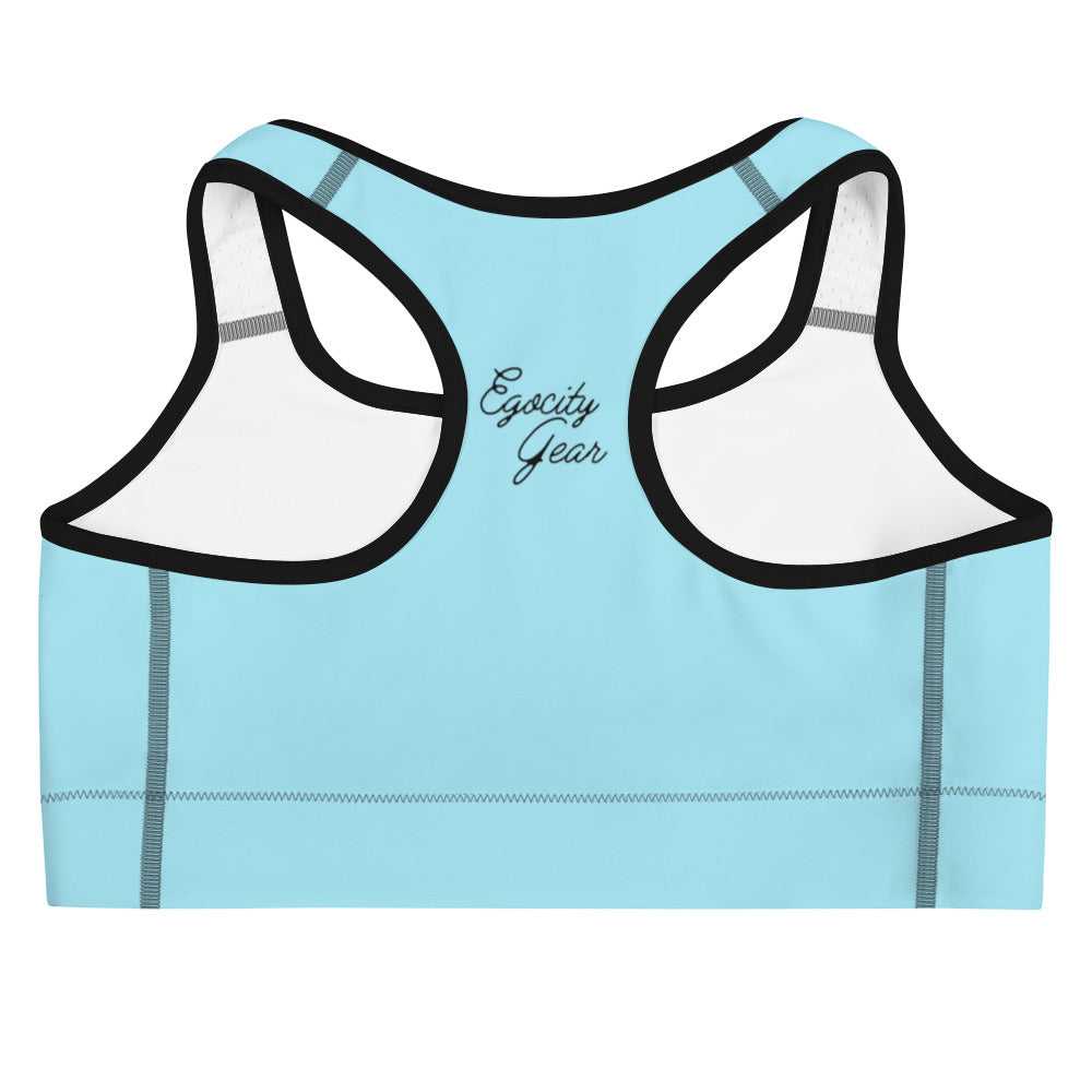 Blue Sports bra