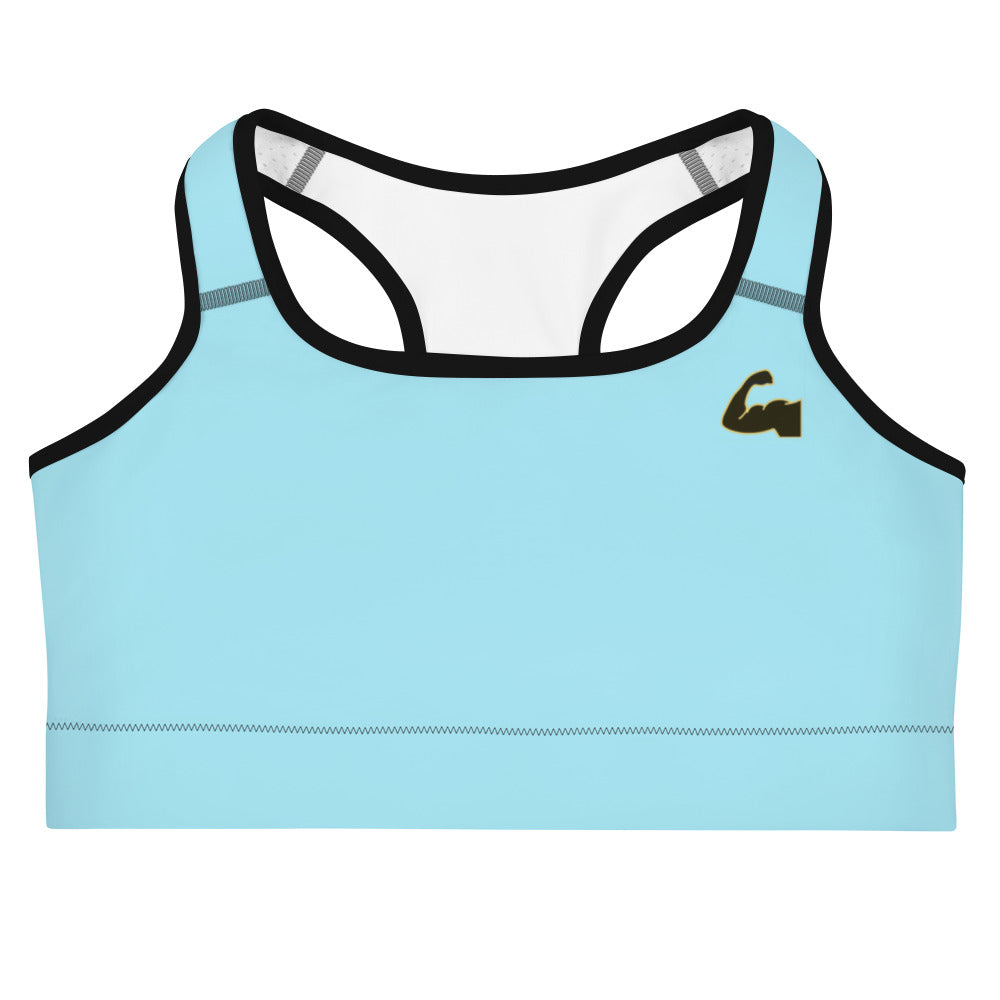 Blue Sports bra