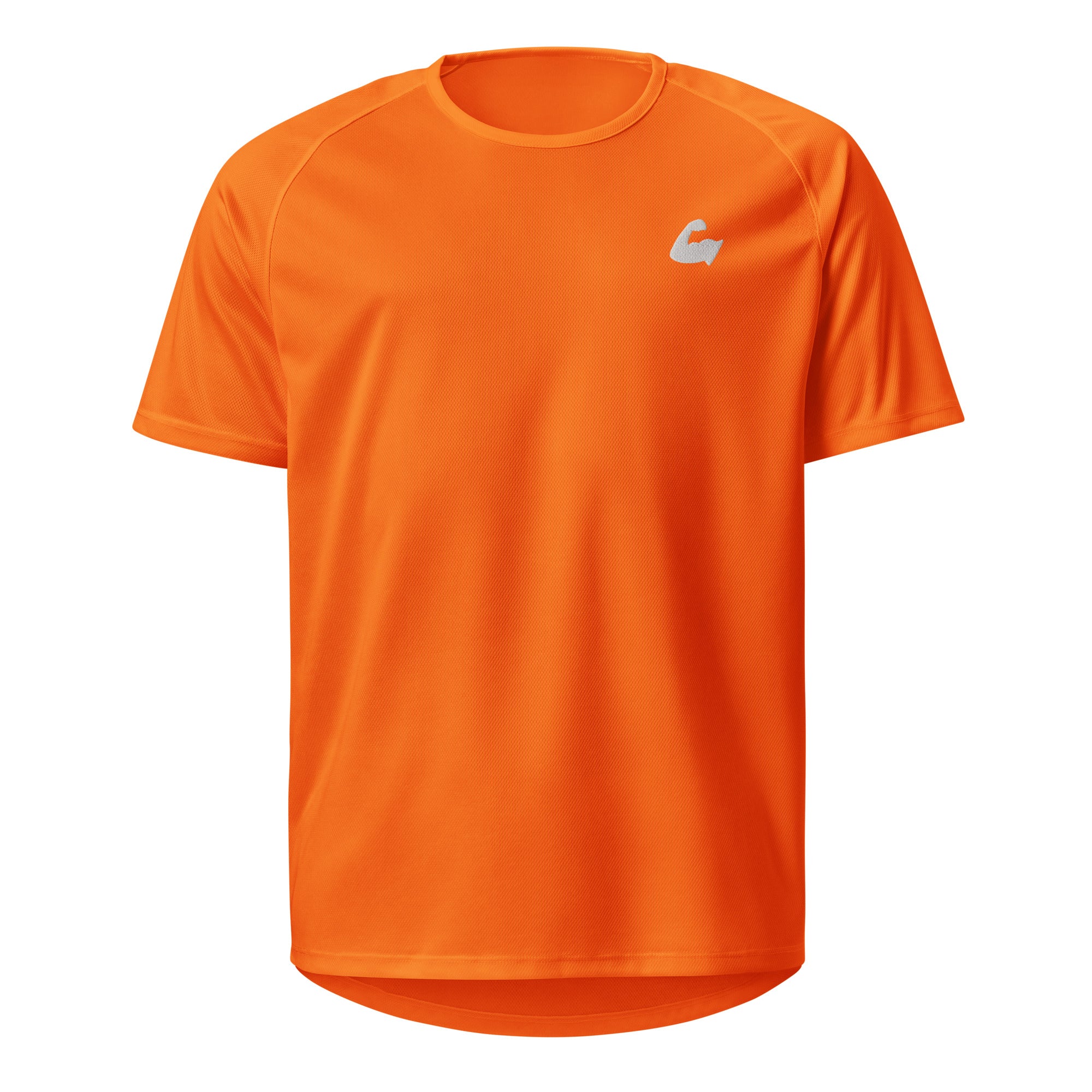 neon orange shirt nike